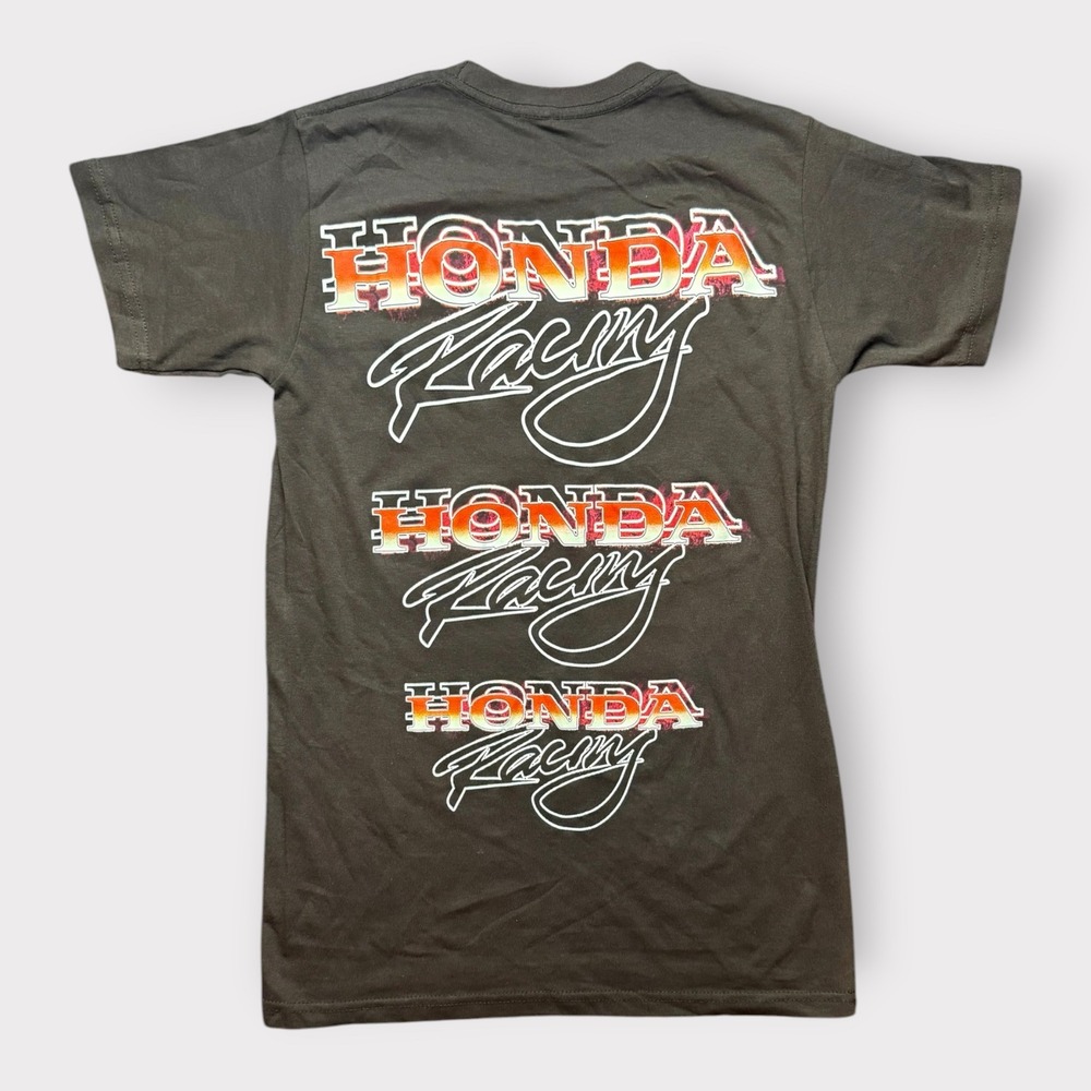 Honda Racing Circuit Dreams T-Shirt JT Racing USA Brown Pink Motocross Mens S - Picture 2 of 7